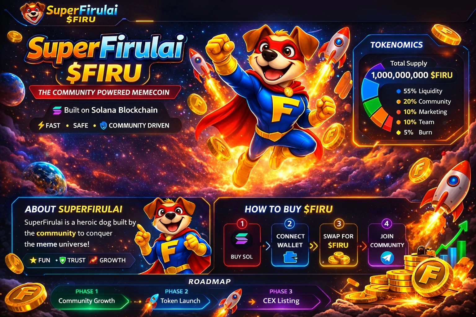 SuperFirulai $FIRU hero